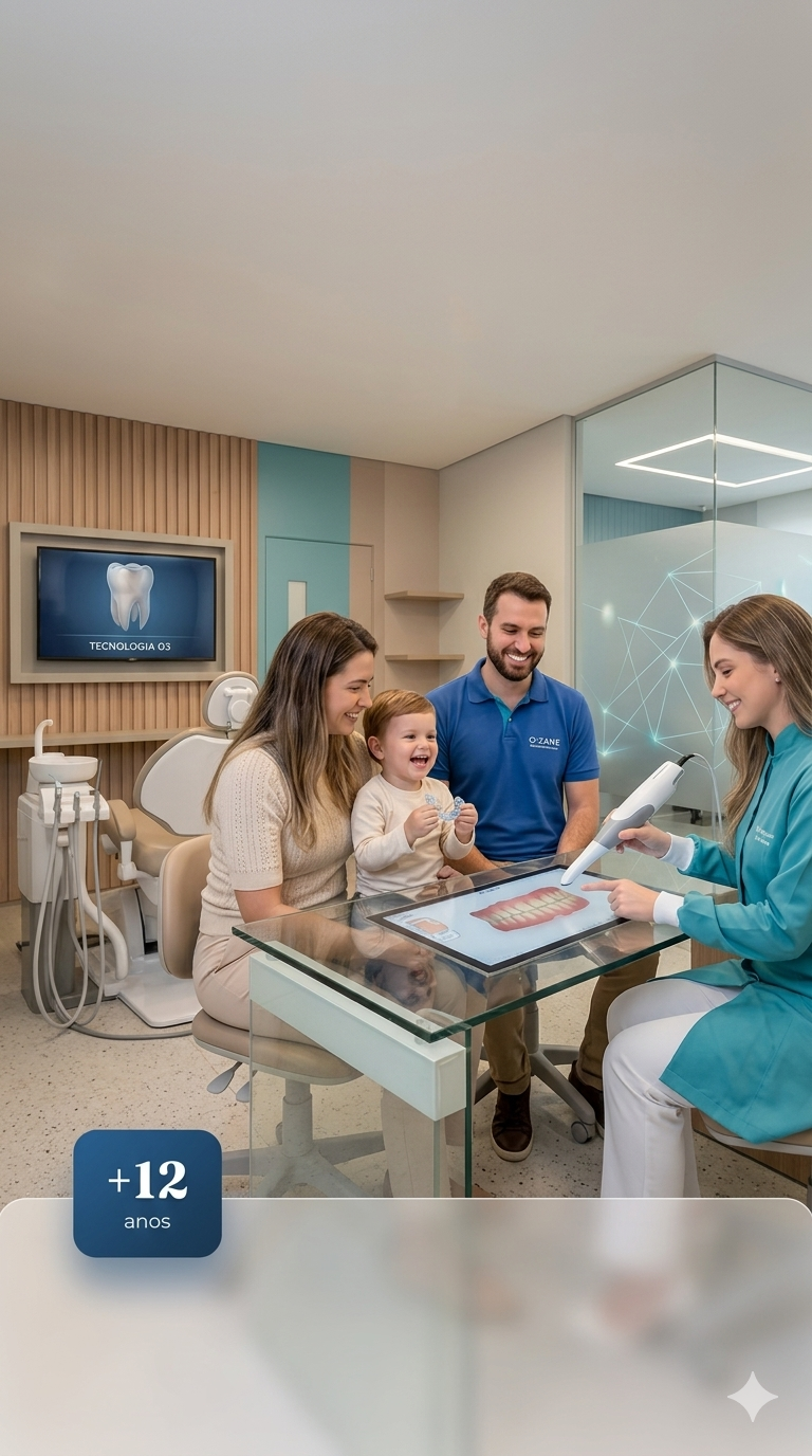 Atendimento acolhedor em clínica odontológica
